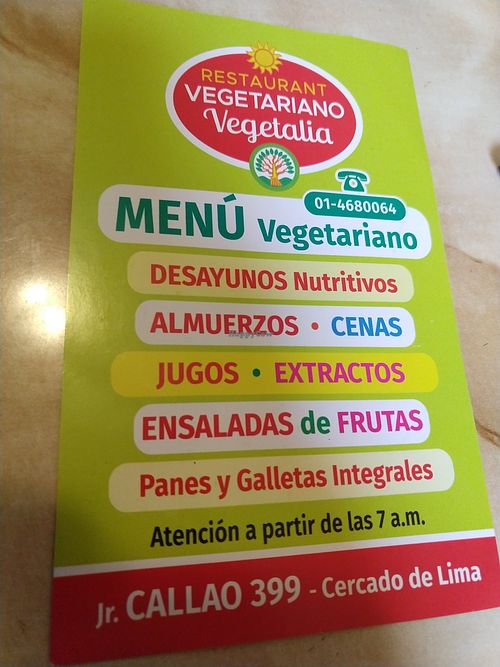 New info May 2024 (they moved) at Vegetalia in Lima