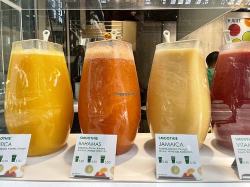 juices at Mr Clou - Hauptbahnhof in Frankfurt