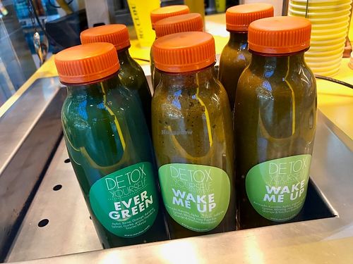 detox drinks at Mr Clou - Hauptbahnhof in Frankfurt