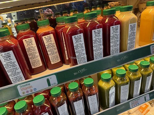 juices #Veganuary at Mr Clou - Hauptbahnhof in Frankfurt