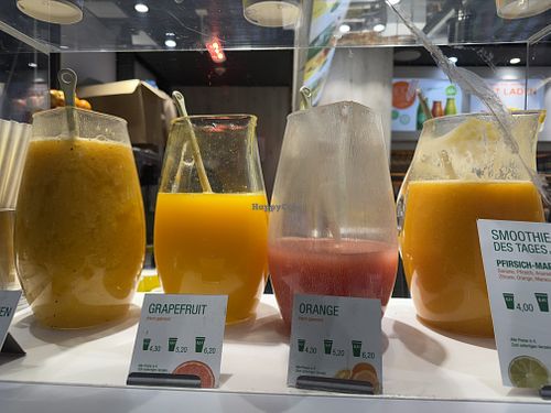 juices #Veganuary at Mr Clou - Hauptbahnhof in Frankfurt