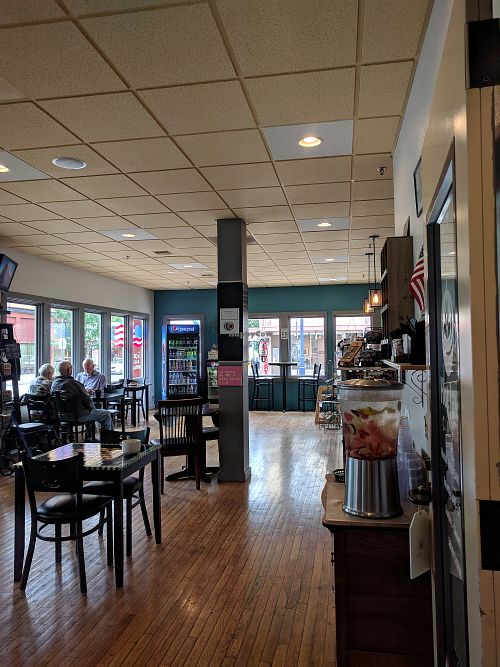 Entryway at Hot Java Cafe in Bremerton