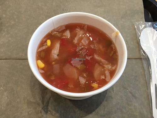 veggie soup at Swegs Kitchen in New Orleans