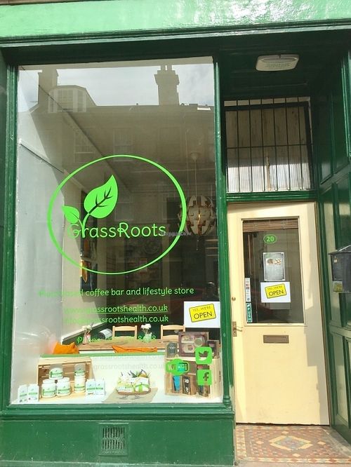 outside at Grassroots Health in Edinburgh