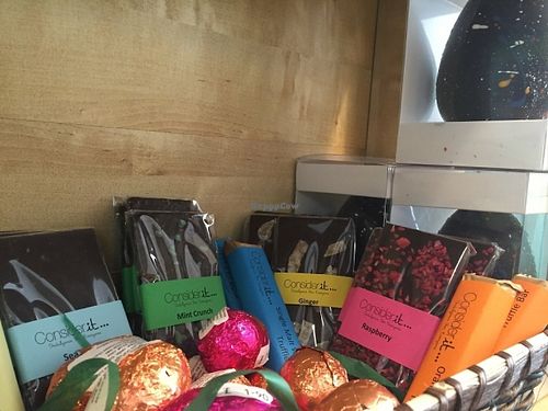 vegan snacks at Grassroots Health in Edinburgh