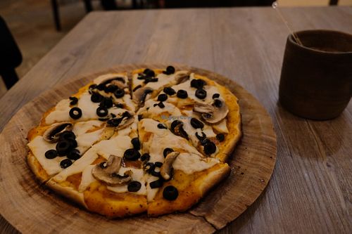 Chabela Pizza at La Matatena Pizzeria in Oaxaca