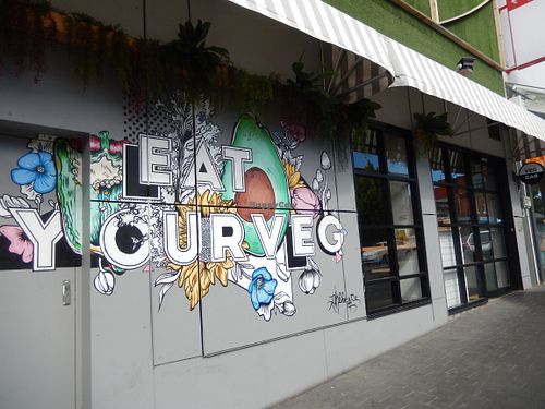 exterior at Veg Bar in North Hobart