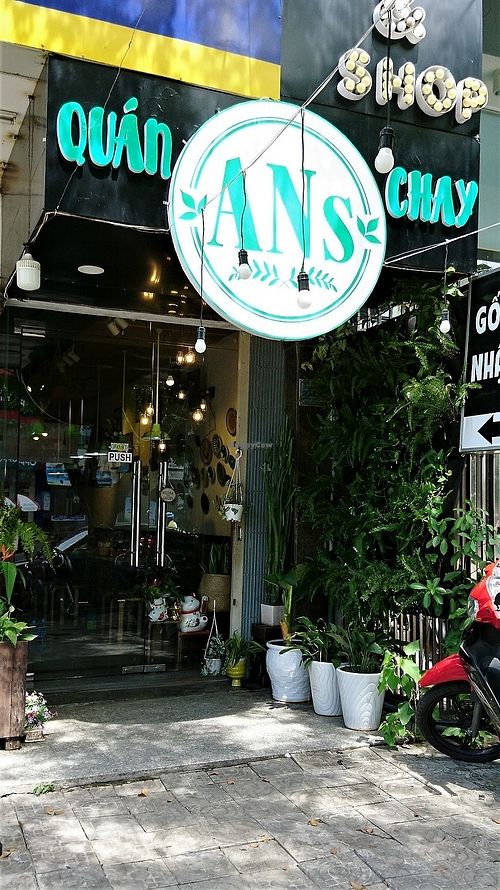 Shop front at Ans Vegetarian Cuisine  in Da Nang