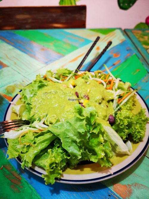 Avocado beans salad at Ans Vegetarian Cuisine  in Da Nang