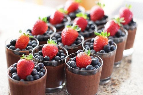 Vegan Chocolate Mousse at Green & Vegan - Pop-Up in Cape Town