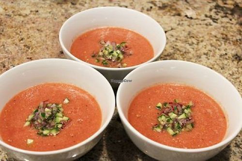Watermelon Gazpacho at Green & Vegan - Pop-Up in Cape Town
