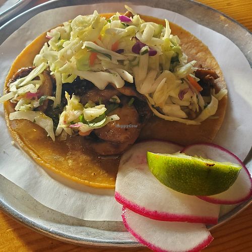 Mushroom asada taco (my personal fav) at Trejo's Cantina in Hollywood