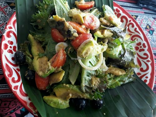 Avocado salad at Sa Bai Jai in Chiang Rai