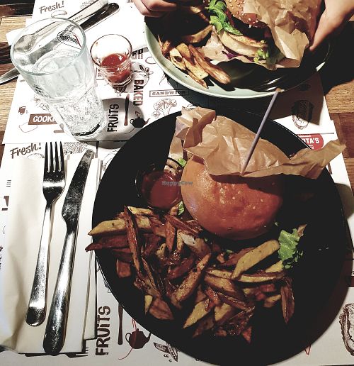 Burgers! at Marta's Veggie Fusion in Split