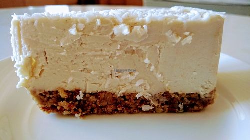 Lime cheesecake at Marta's Veggie Fusion in Split