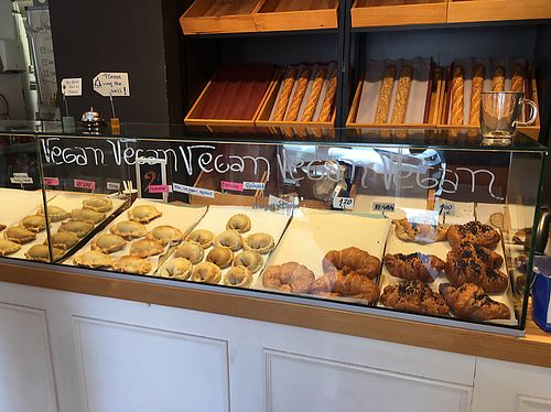 Vegan Croissants!  at D'Monica in Barcelona