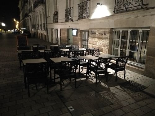 The outside at Totum Cantine Bio in Nantes