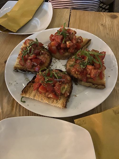 Bruschetta  at Pastaus in Valletta