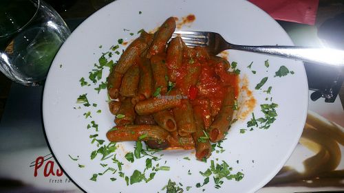 The spicy one at Pastaus in Valletta