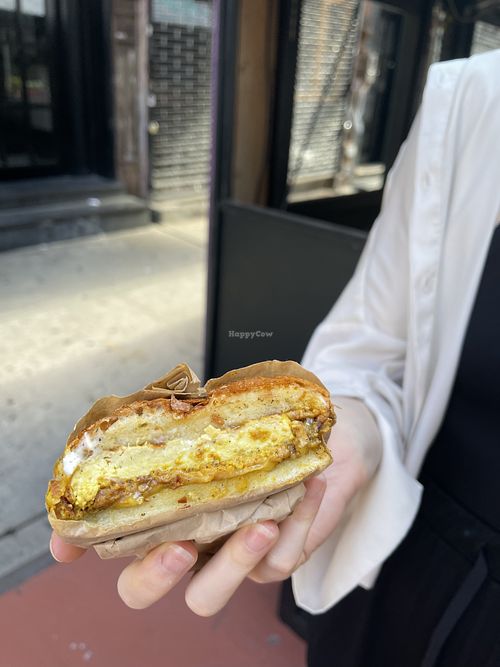 Bowlery sandwich from the heavens  at Orchard Grocer in New York City