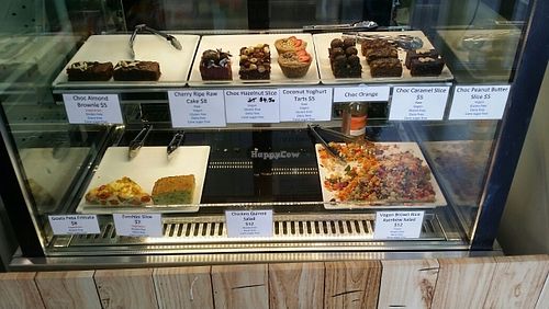 slices and salad at Yummy Goodness in Nundah