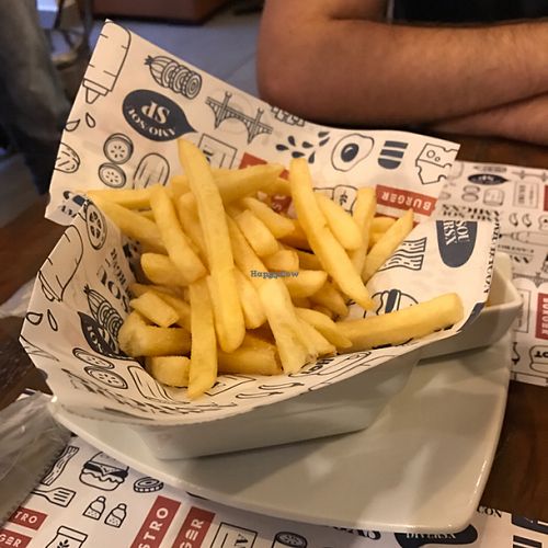 French fries at Castro Burger in Sao Paulo