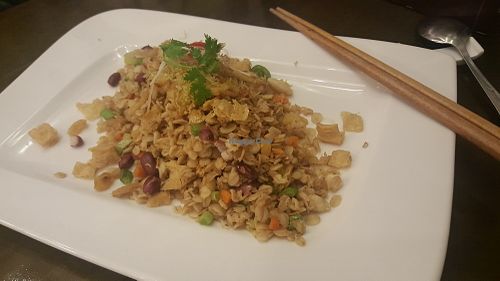 com phu truc (oatmeal, tofu and pineapple stir-fry) at Phu Truc in Ho Chi Minh City