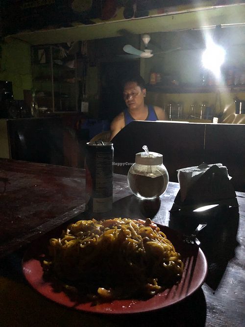 Spicy Tomato Ramen (power blackout) at Seed Dreams in El Nido