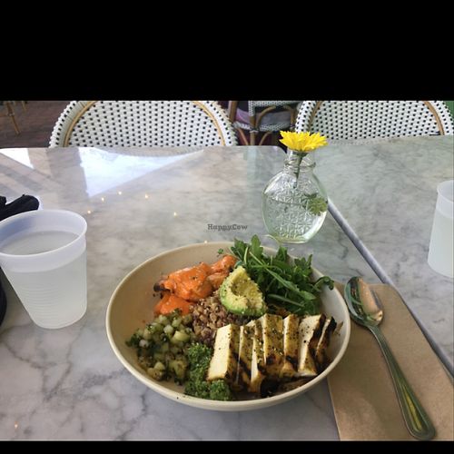 mother bowl tofu  at Flower Child in Dallas