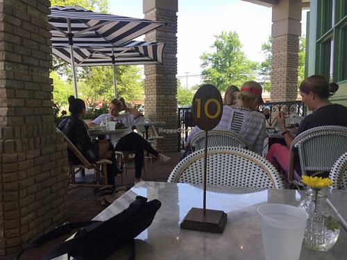 patio at Flower Child in Dallas