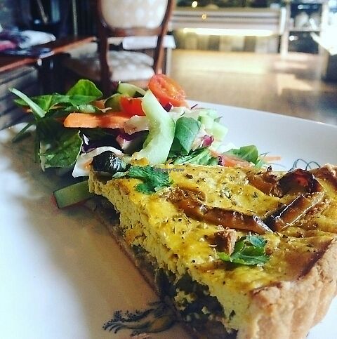 Vegan Quiche Gillian.... at Hygge Food in Glasgow