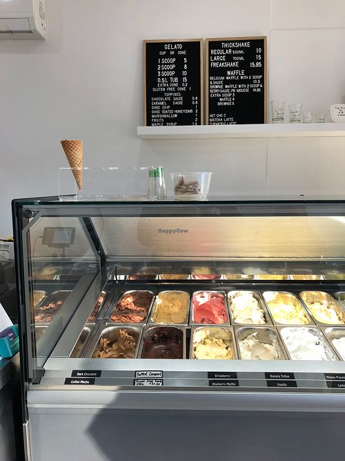 all vegan! at Gelato 101 Vegan Artisan in Northbridge