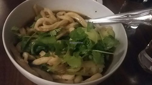 Dan Dan Mian - vegan though not listed as such at Chong Qing in Stockholm