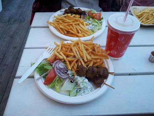 Tzay skewer at Gröna Lund in Stockholm