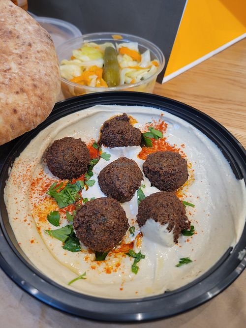 Falafel plate at Goldie - Sansom St in Philadelphia