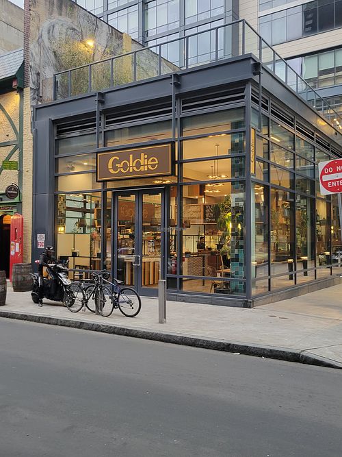 Outside at Goldie - Sansom St in Philadelphia