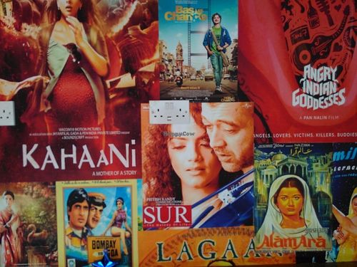 Wall paper at Chai Wrap in South East London