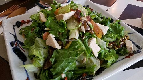 kale salad at The Organik Kitchen Saigon in Ho Chi Minh City