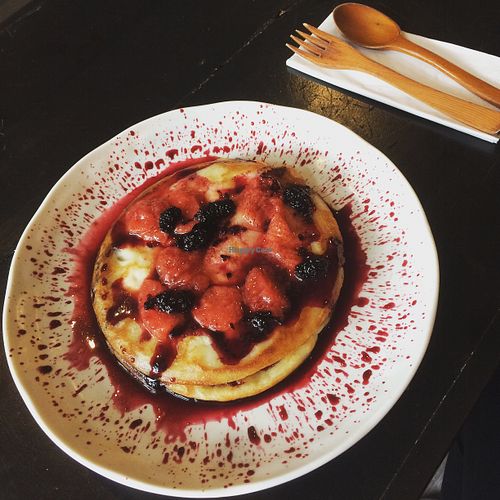 Pancakes  at The Organik Kitchen Saigon in Ho Chi Minh City
