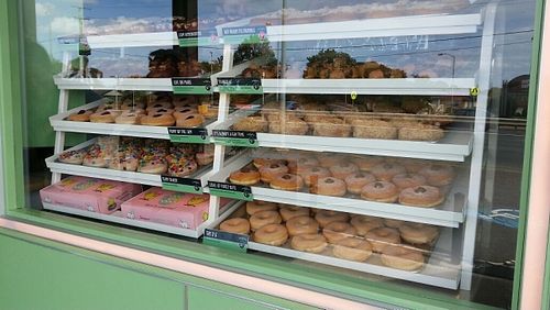 display case at Doughnut Time - Boondall in Brisbane