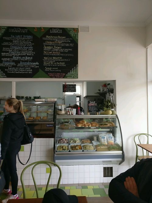 prepared food cabinet at The Lost Deli in Adelaide