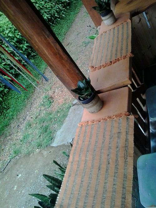 Narrow place to eat at Prana Gourmet in Itatiaia