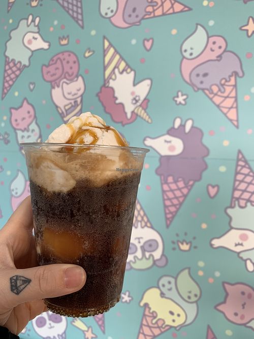 Rootbeer float  at Dear Bella Creamery in Hollywood