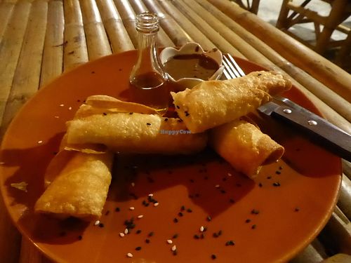 Banana Fritters at Pure Vegan Heaven in Koh Phangan