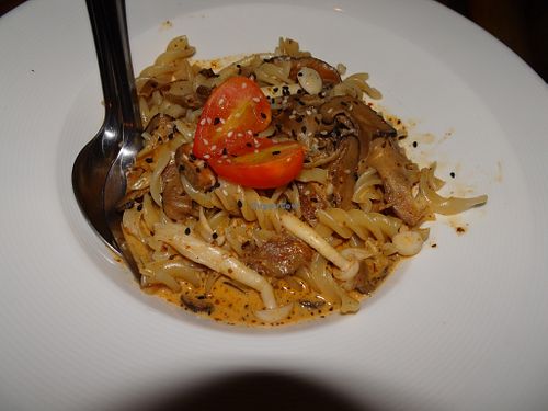 Fusili pasta at Pure Vegan Heaven in Koh Phangan