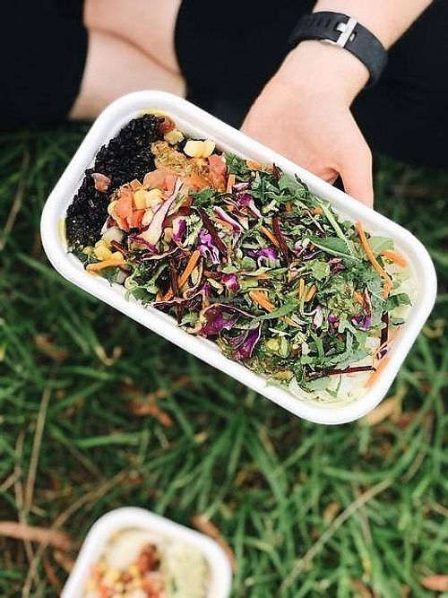 vegan power bowl at Zambrero in Nundah
