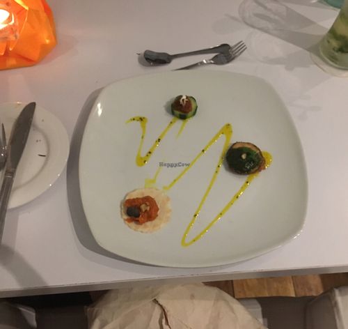 Degustation menu, dish 7: trio of pestos at Barat Vegeliciously Mediterranean in Kuala Lumpur