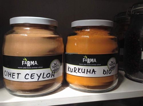Spices at Farma in Zagreb