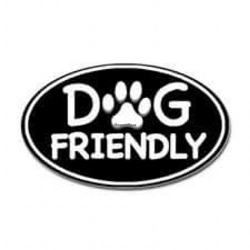 it's also dog friendly at Farma in Zagreb