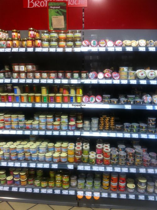 Huge vegan selection at denn's Biomarkt - Mitte in Berlin